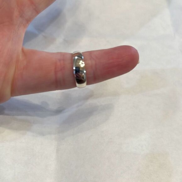 Aquamarine-colored Crystals (March Birthstone) Adjustable Toe Ring / Kid's Ring - Picture 3 of 6